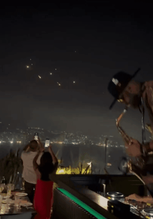 지난 13일 ‘레바논에서’라는 설명과 함께 공개된 영상. 엑스 캡처