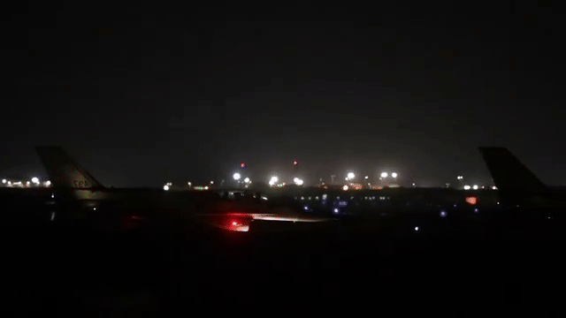 이스라엘 F-16I 전투기가 이륙하고 있다. 출처=이스라엘군 엑스