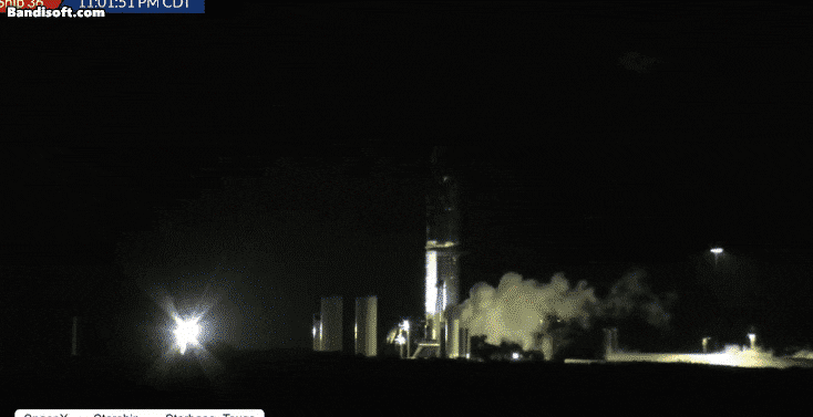 'NASASpaceflight'에 올라온 스페이스X 스타십 36 폭발 장면./유튜브