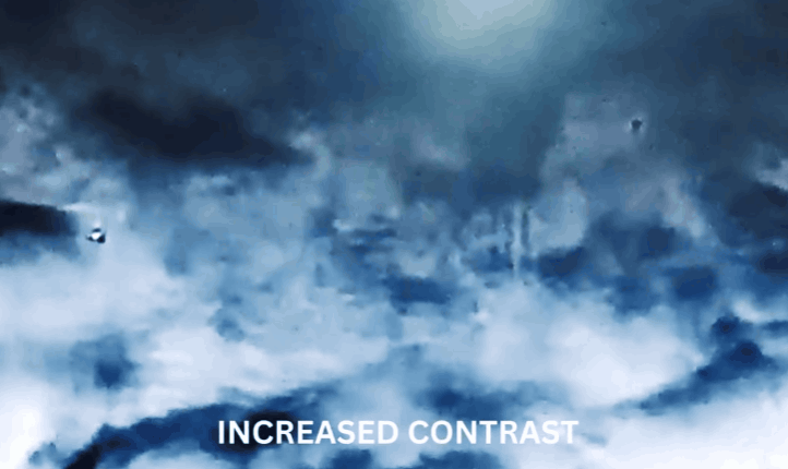 미 국방부가 공개한 2020년 11월 아프가니스탄과 파키스탄 국경 인근에서 촬영된 원반형 미확인 비행체(UAP)의 적외선 영상. 영상 속 비행체는 구름 사이를 자유롭게 이동하며 급격한 방향 전환과 고도 변화를 보여주고 있으며, 추진 흔적이 전혀 관찰되지 않아 기존 항공 기술로 설명이 어려운 현상으로 평가받고 있다. (영상=SNS)