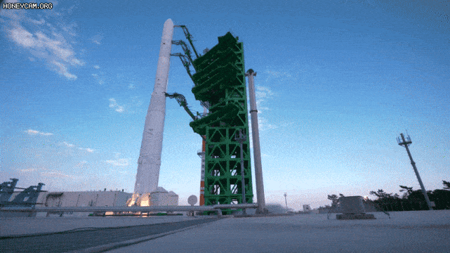 한국형발사체 누리호가 발사되고 있는 모습.[한국항공우주연구원 제공]