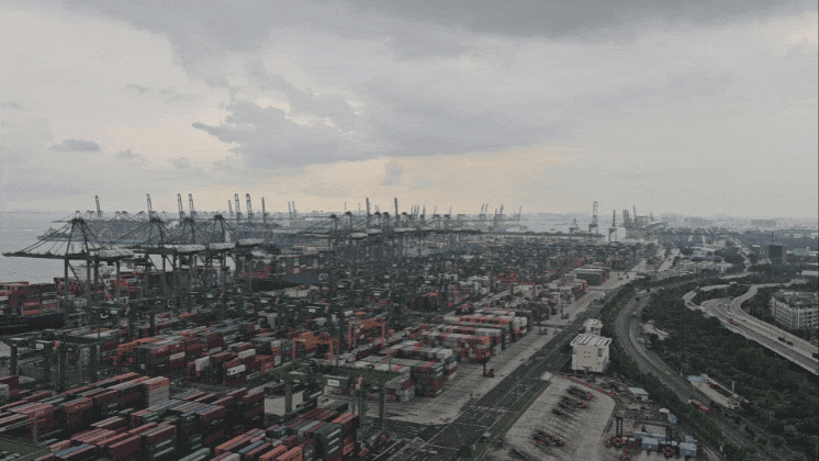 지난 17일 싱가포르 ‘파시르 판장 터미널’ 전경.(영상=김은경 기자)