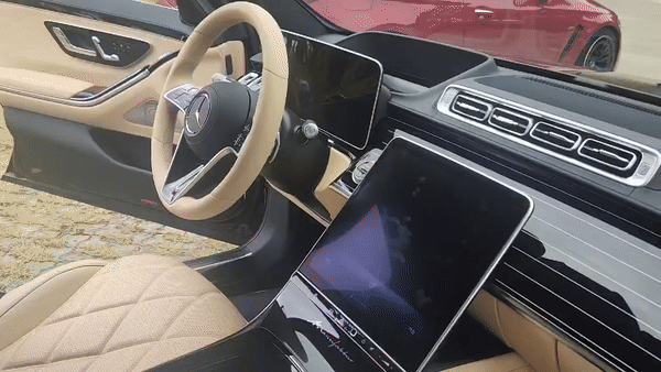 [제주=뉴시스] 마이바흐 S 680 4매틱 실내. (사진=이창훈 기자) 2025.06.25 photo@newsis.com *재판매 및 DB 금지 *재판매 및 DB 금지