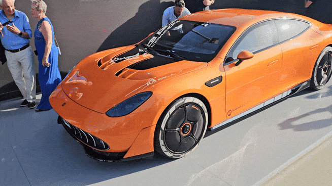 ‘콘셉트 AMG GT XX’ 외관. 독일(아팔터바흐)=서재근 기자