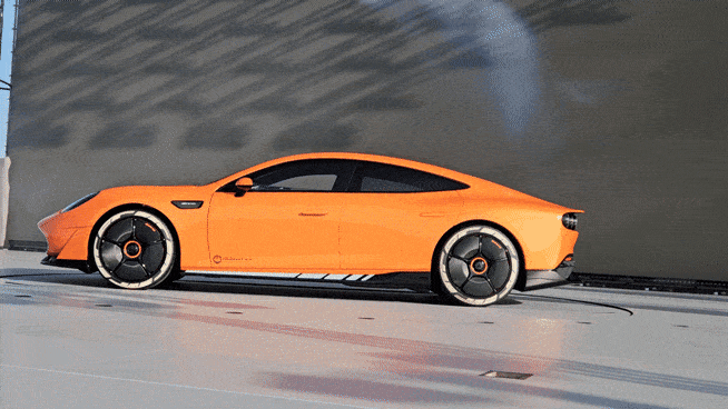‘콘셉트 AMG GT XX’ 외관. 독일(아팔터바흐)=서재근 기자