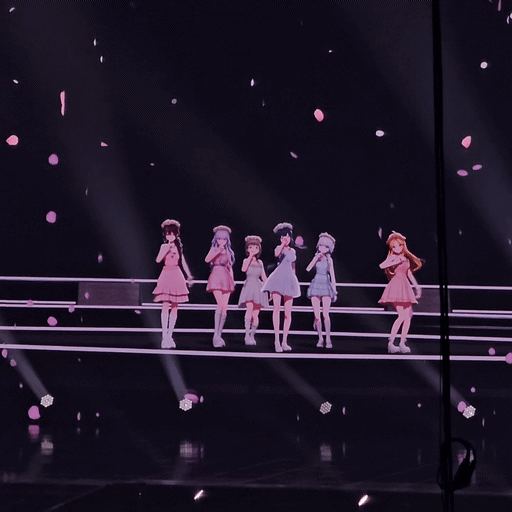 Virtual girl group Isegye Idol performs live during the Isegye Festival held at the Gocheok Sky Dome in western Seoul on May 17. [SHIN HA-NEE]