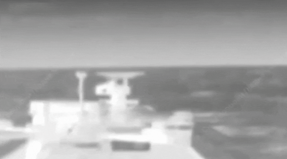 작전 당시 모습을 담은 영상의 일부