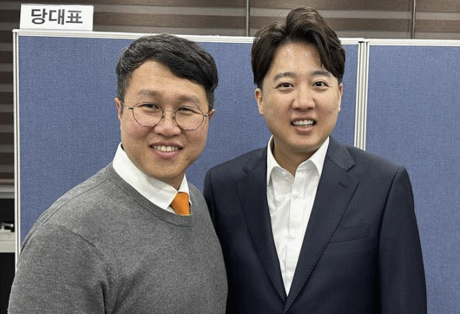 개혁신당 김성열 당대표 공보특보(왼쪽), 이준석 의원. / 사진=김 특보 페이스북