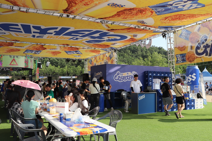 Daegu Chimac Festival Beer Booths