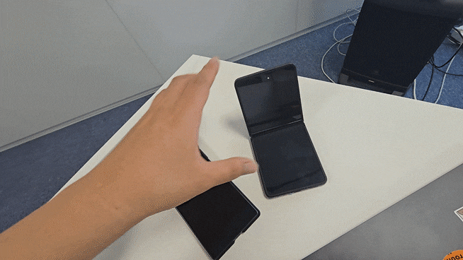 삼성전자 ‘갤럭시Z 플립7’./정두용 기자