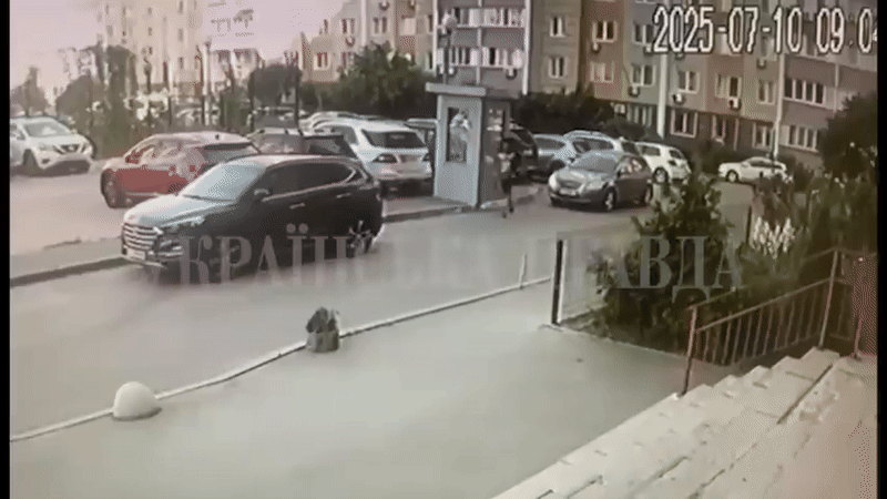 우크라이나 고위 정보 요원을 피살한 용의자. 출처=텔레그램