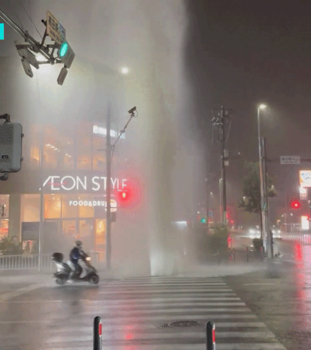 일본 요코하마 거리. 영상 출처 = TBS(일본) 뉴스 갈무리