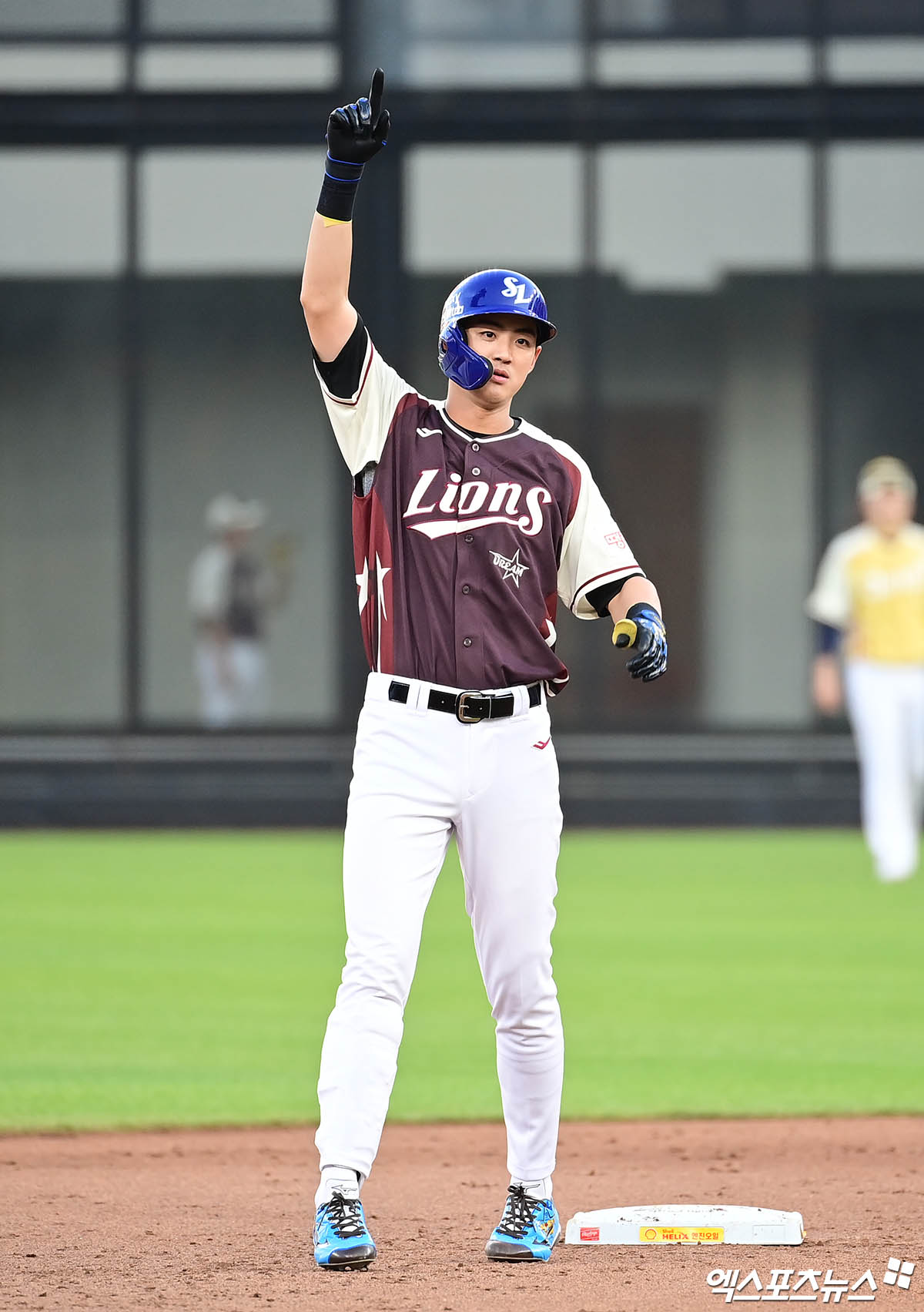 2025 KBO 올스타전 | 구자욱 '얼굴이 최고의 퍼포먼스'[포토]