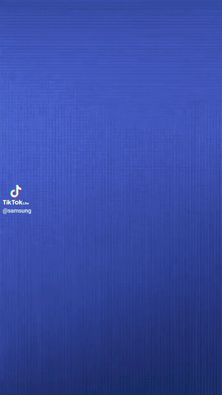 갤럭시 Z 폴드7 광고 영상. (사진=삼성전자 공식 틱톡) *재판매 및 DB 금지