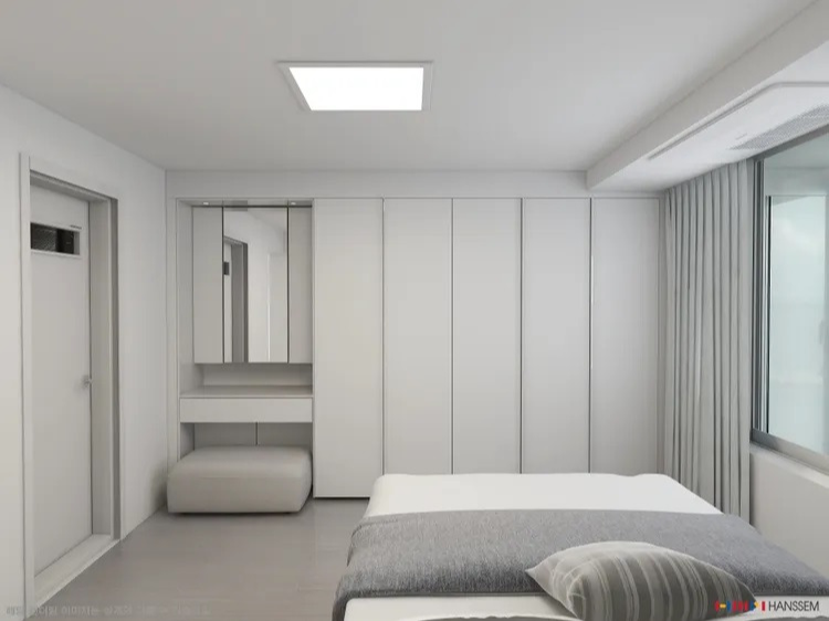 한샘 시스템가구 설치 예