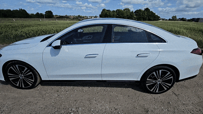 더 뉴 CLA 외관. 코펜하겐=서재근 기자