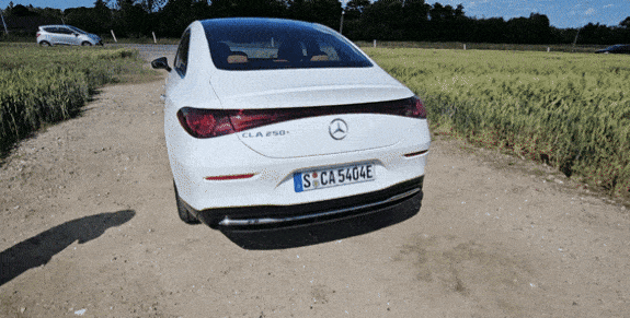 더 뉴 CLA 외관. 코펜하겐=서재근 기자