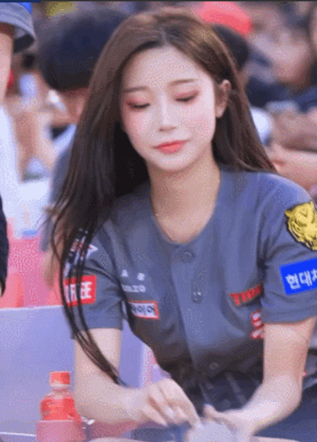 이주은 치어리더 / 출처=유튜브 '내맘찍영'