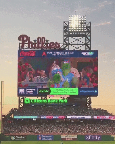 영상=미국 필라델피아 필리스 야구팀 엑스