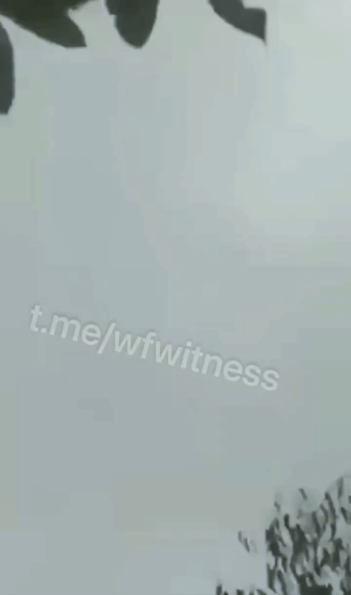 텔레그램 계정(wfwitness)을 통해 공개된 태국 공군 F-16 전투기의 첫 번째 공습 작전 당시 비행 장면. 이 영상은 이후 엑스(옛 트위터) 계정(insider_der)을 통해 공유됐다. 출처=엑스