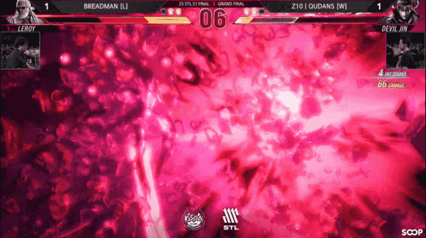 막히면 그대로 패배하는 상황에서도 과감하게 나락떨구기를 사용하는 쿠단스