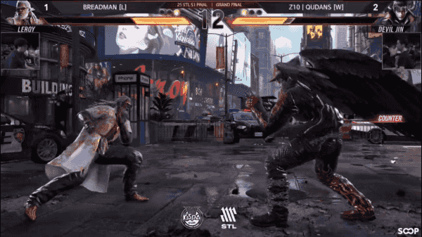 4세트 3라운드 풍신권 콤보 마무리. 직전 초속풍신권을 보여줘 압박한 다음 성공시킨 콤보라 더 멋지다