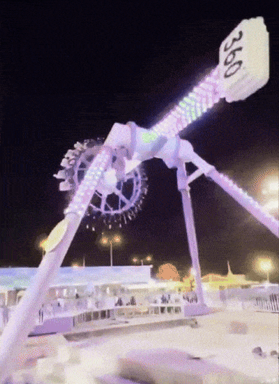 지난 7월 30일 사우디아라비아에서 발생한 놀이기구 붕괴 사고. 사진=엑스 캡처