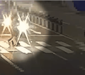 부산 음주 오토바이 사고 화면 [사진=연합뉴스]