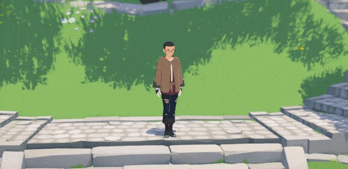 -&nbsp;2025년 상반기 우수게임 선정에 감사 인사를 올리는 이진훈 디렉터의 캐릭터