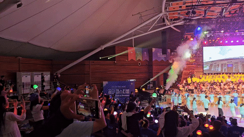 지난 7일 강원도 평창 알펜시아리조트에서 열린 '꿈의 페스티벌' 공연 모습. / 영상 = 오진영 기자