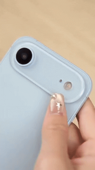 아이폰17 에어 스카이 블루의 모형이 공개됐다. (영상=마진 부 엑스 @MajinBuOfficial)