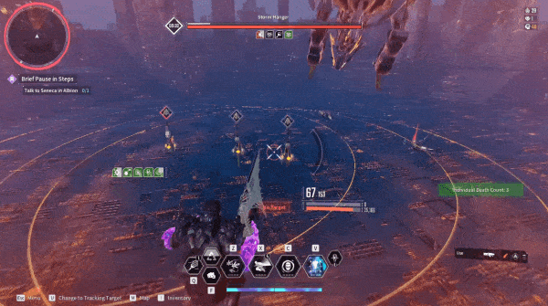 - 킬런 왕의 수호창 빌드 전투 모습[출처:&nbsp;Misguided Little Monk]