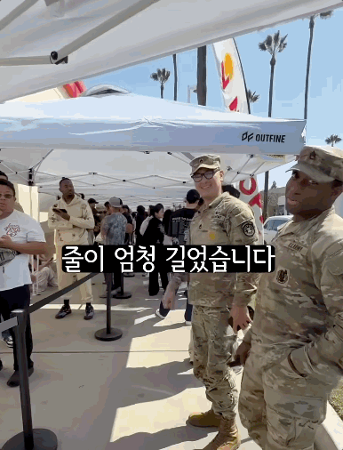 유튜버 아르미안이 자신의 채널 ‘아미 안(ARMY AHN) 한국계 미군’에 지난 16일 롯데리아 미국 1호점을 방문한 영상을 게재했다. (영상=유튜브 채널 ARMY AHN)