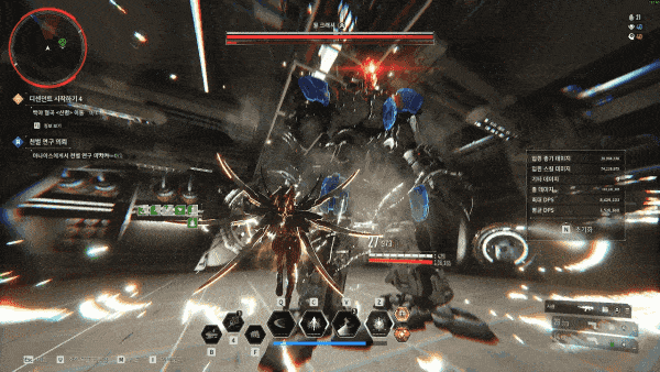 - 세레나 고대의 기사 빌드 전투 모습