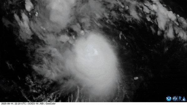 허리케인 에린은 올해 대서양 허리케인 중 제일 첫 허리케인으로 기록됐다. (출처=콜로라도 주립대학교 대기연구협력연구소 및 미국 국립해양대기청(CSU/CIRA & NOAA))
