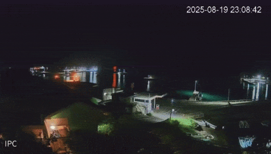 19일 일본 나가사키현 고토섬에서 목격된 화구. 사진=엑스(@TeslAquarius) 캡처