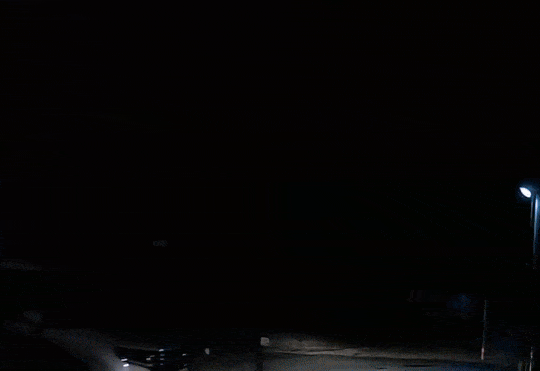 19일 일본 구마모토시에서 목격된 화구. 사진=엑스(@marubatu7) 캡처