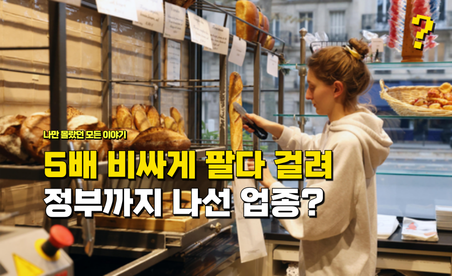 “일본보다 5배” 비싸게 팔다가 딱 걸려서 정부까지 출동한 이 ‘업종’