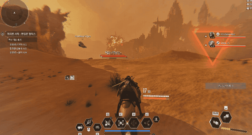 ▲이번 바이크의 추가로 시그마 섹터 이동도 굉장히 쾌적해졌다.