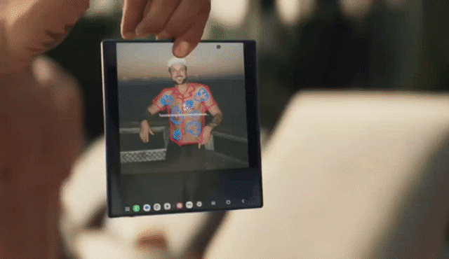 삼성전자 미국 법인이 자사 유튜브 채널을 통해 공개한 갤럭시Z 폴드7 홍보 영상./유튜브 캡처