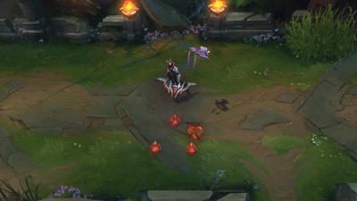 '구마유시' 이민형의 바루스 스킨 귀환 모션 ⓒ라이엇 게임즈