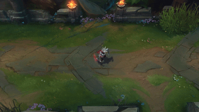 '케리아' 류민석의 파이크 스킨 귀환 모션 ⓒ라이엇 게임즈