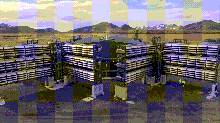 ▲ 아이슬란드 헬리셰이디 지역에 위치한 클라임웍스(Climeworks)의 DAC 플랜트 ‘매머드’ . 클라임웍스 제공