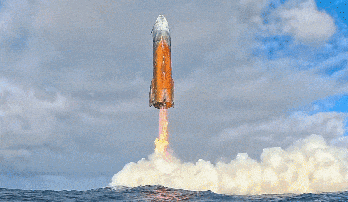 스페이스X가 공개한 영상의 일부