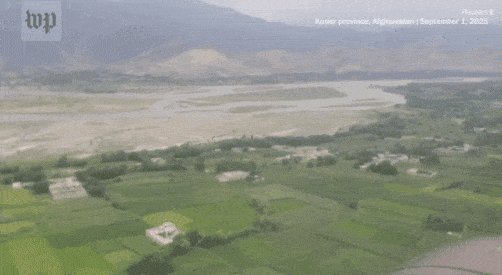 규모 6.1의 이번 지진은 지난달 31일 늦은 시간 아프가니스탄 동부 잘랄라바드 외곽 약 27km 지점에서 발생했다. 이번 지진으로 800명 이상이 사망하고 2600명 이상이 부상했다. 워싱턴포스트 제공