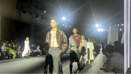 5일 리이(RE RHEE) 26SS 컬렉션 피날레 무대. 심하연 기자