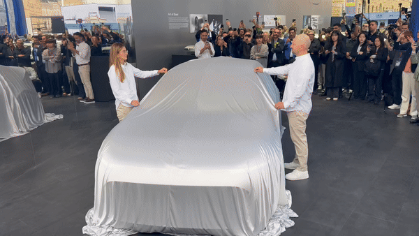 현대차가 9일(현지시간) IAA 오픈 스페이스에서 '콘셉트 쓰리'를 첫 공개했다./영상=백유진 기자 byj@