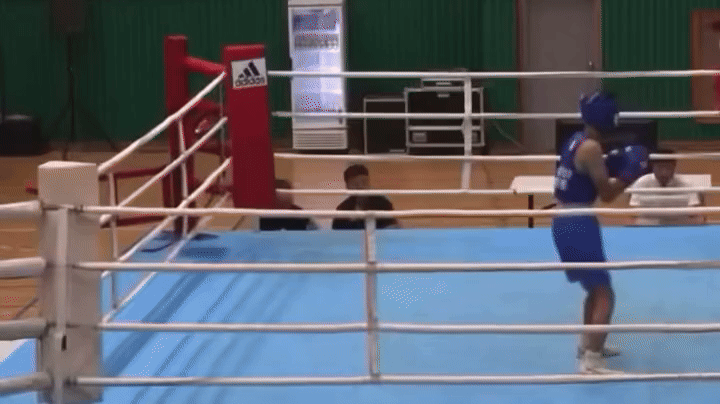 블루 코너 A군의 경기 모습.