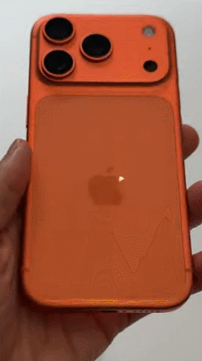 아이폰17 프로 코스믹 오렌지 [사진=유튜브 디에디트 캡처]