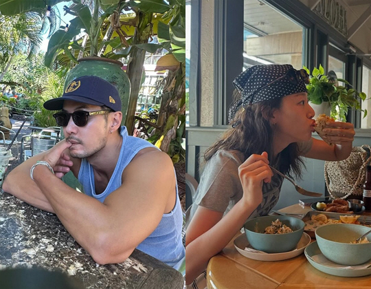 김지석·이주명 하와이